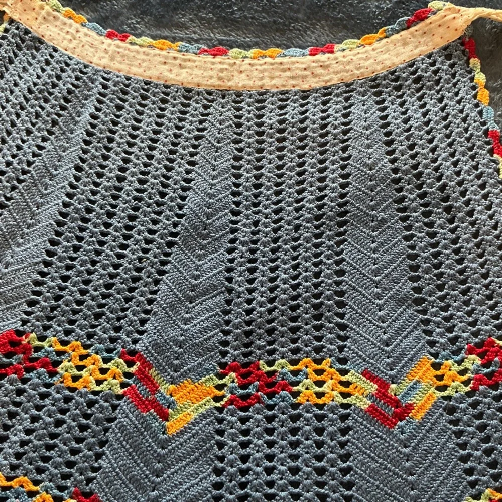 Handmade vintage crochet